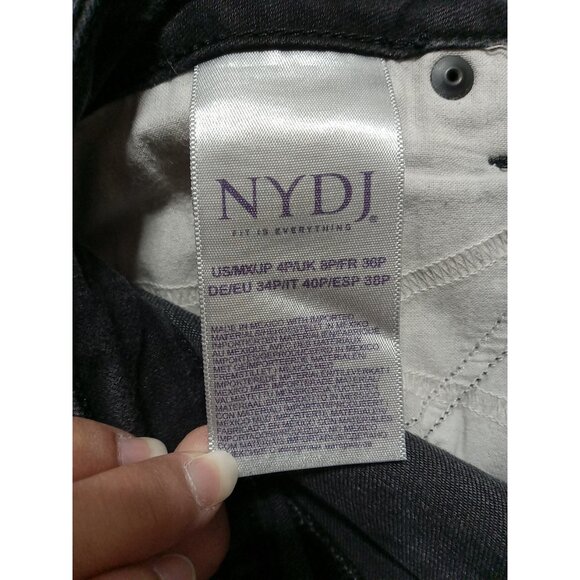 NYDJ Jeans Womens 4P PETITE BARBARA BOOTCUT BOOT CUT Preowned Casual Work Used - Picture 7 of 10